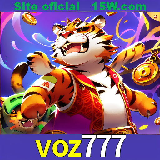 Imagem promocional da voz777 mostrando a plataforma e suas vantagens